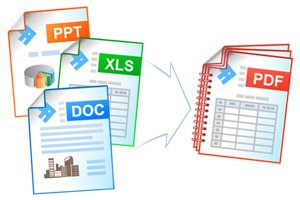 Объединение документов в один файл PDF